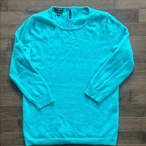 Talbots 💯 percent cashmere sweater medium